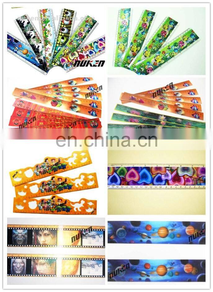 High Quality New Arrival Top Sale triangle 3d PET set calculator ruler From China Supplier