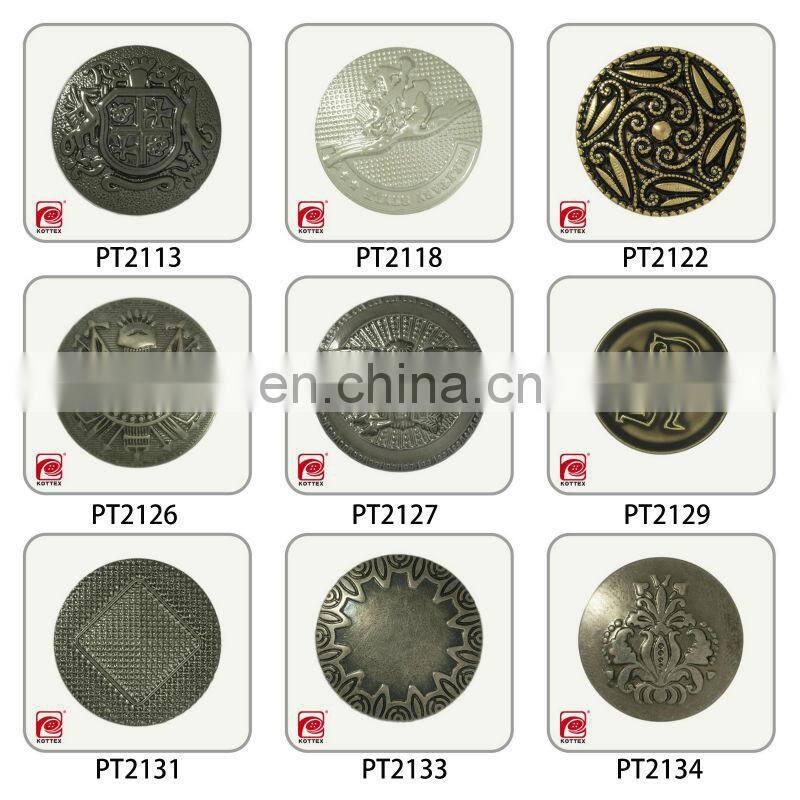 25mm OEM anti silvery plastic &abs buttons for leather