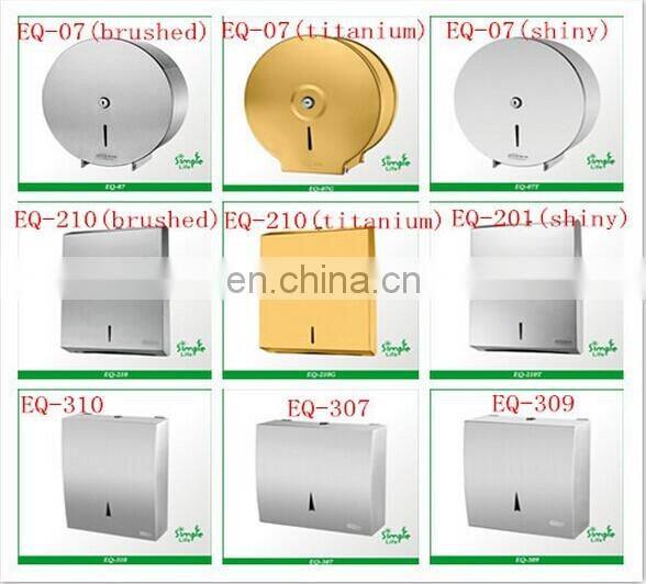 AOLQ Hygiene Wall Mounted Gym Wipes Dispenser Stainless Steel