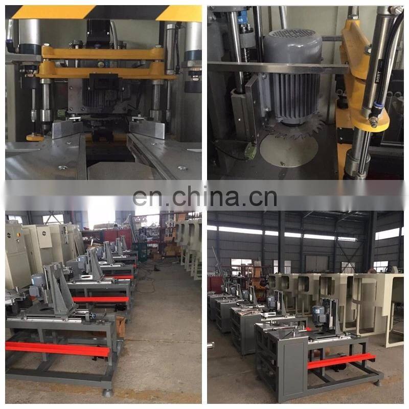 CNC upvc window corner cleaning machine
