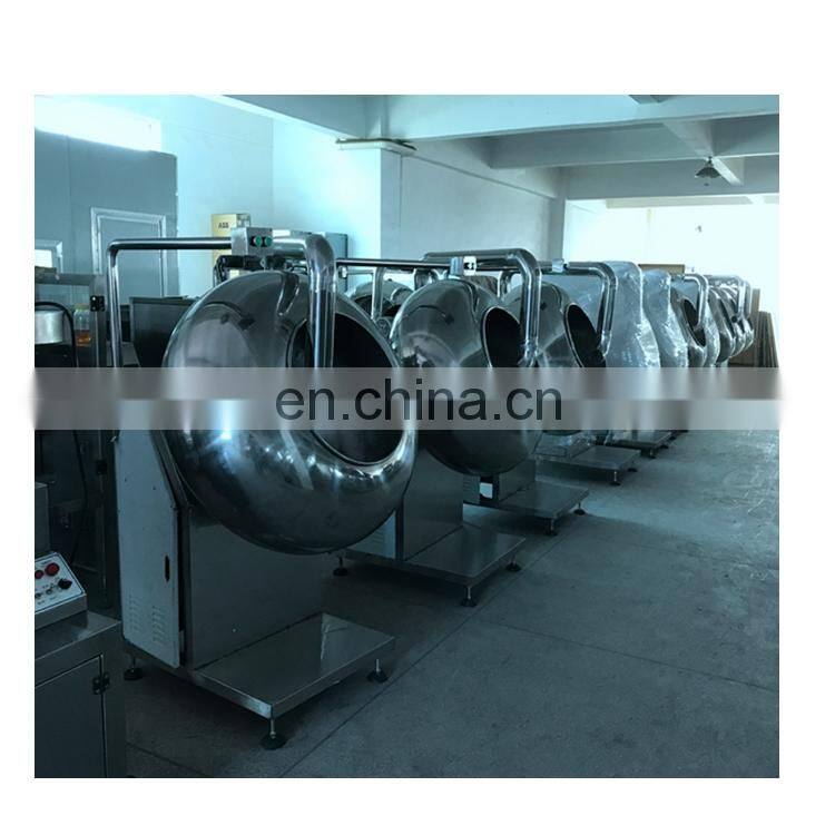 almond nuts sugar coating machine / mini chocolate beans sugar coating machine