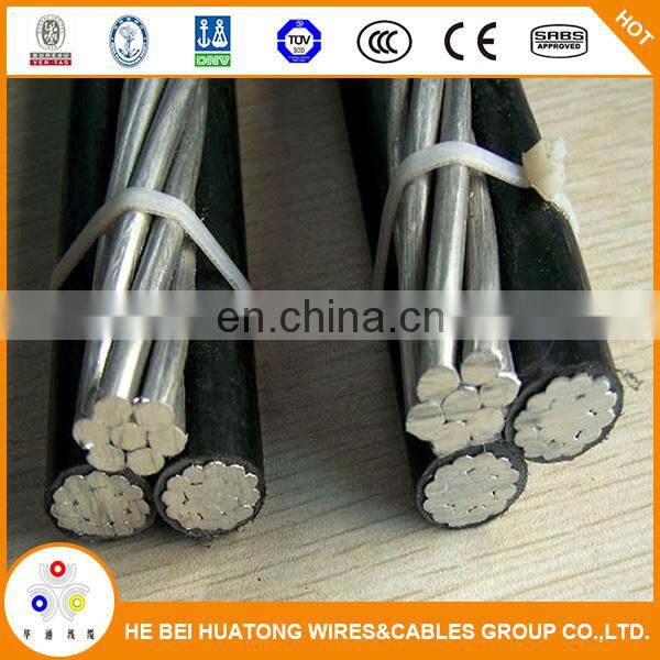 Cable factory 35mm2 0.4kv xlpe insulated abc cable