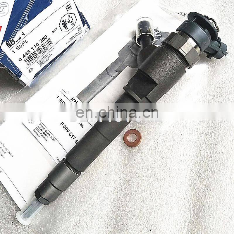 Genuine CR fuel system diesel injectors 0445110250