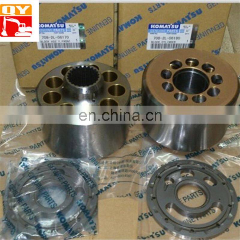 excavator pump parts pc400-7 pc450-7 hydraulic pump piston parts cylinder block