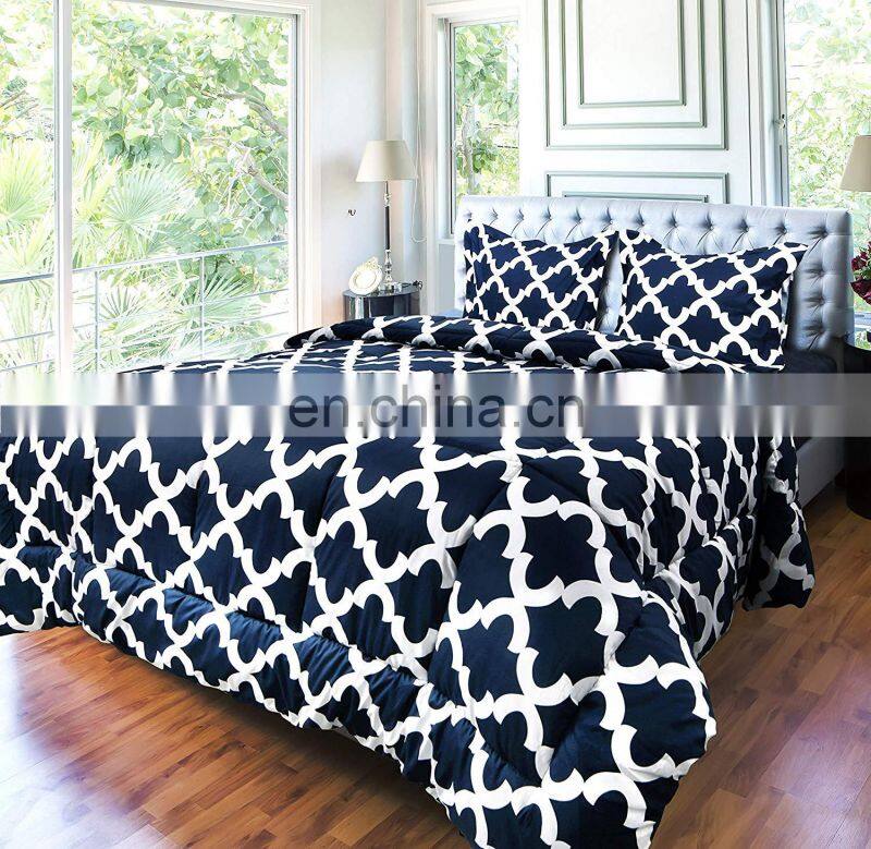 Wholesale digital print bed sheet bedding set 100% polyester for living room