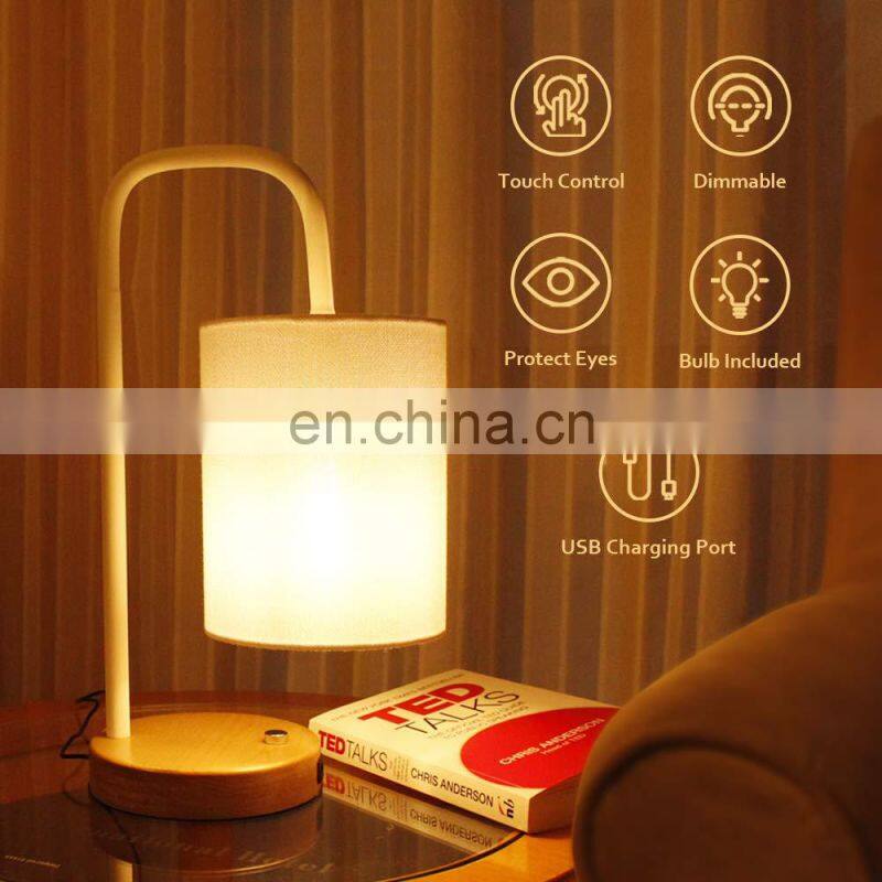 table lamp creating warm atmosphere home night light led bedside table lamp