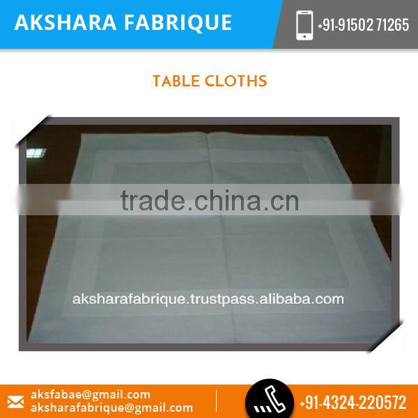 Biggest Indian Exporter of Table Cloth for Wedding