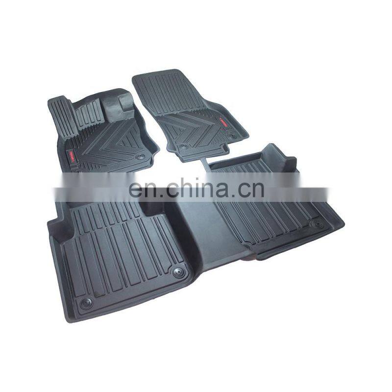 Full Set Car Floor Mats Luxury Rubber Car Mats Anti-Slip Car Liners Customized for Tiguan