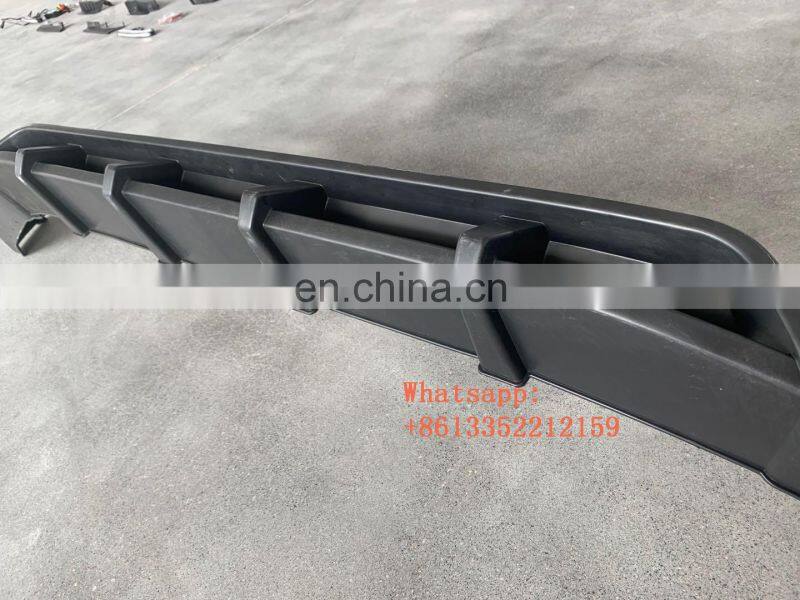 2019 year G CLASS W464 G63 topc style pp material front lip with led lights fit for G wagon W463A G63 front bumper