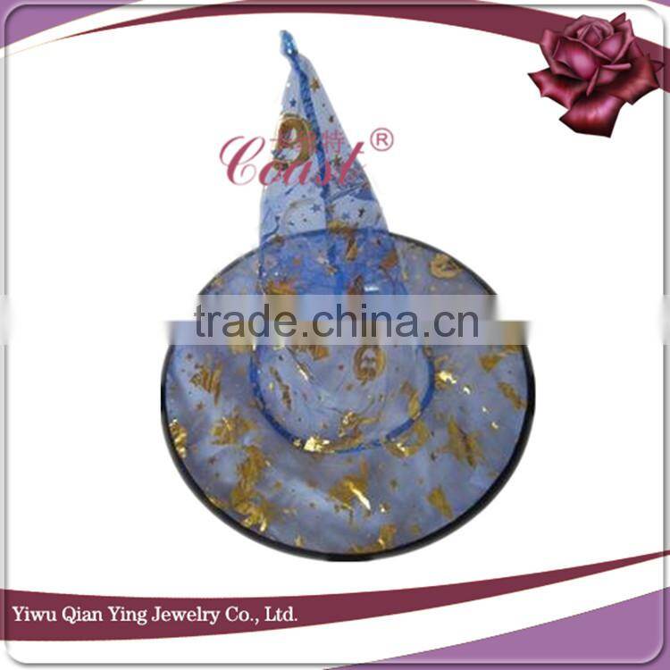 New Halloween costume carnival folding wizard witch hat