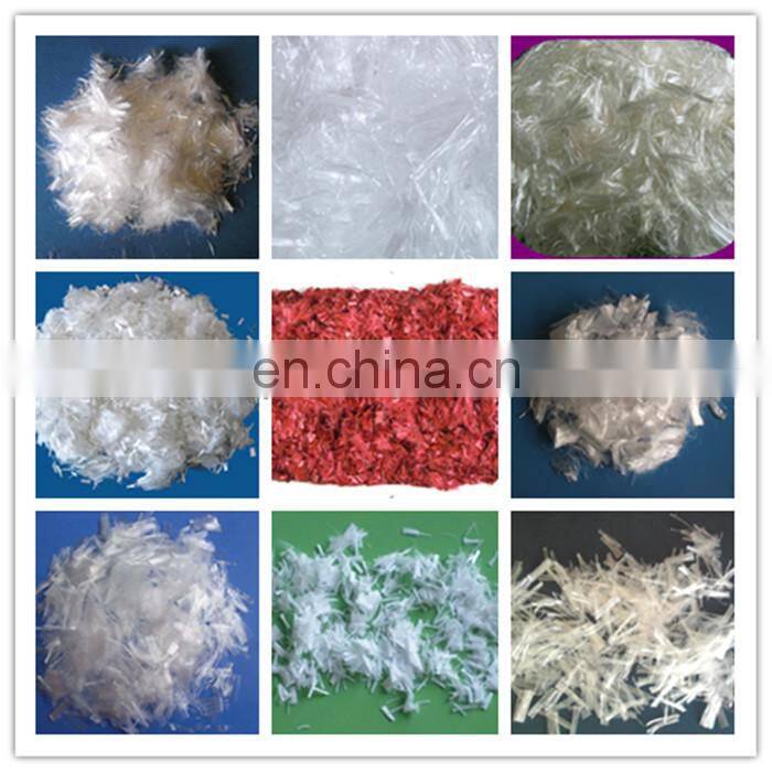 100% High Quality polypropylene fiber for concrete /cement additive