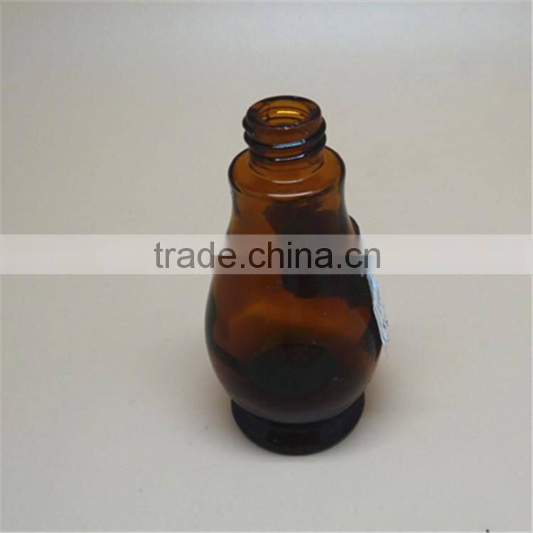 55ml amber essential glass bottle with cap