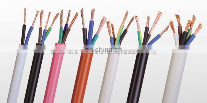 Copper Conductor PVC Electrical Cable Made In China