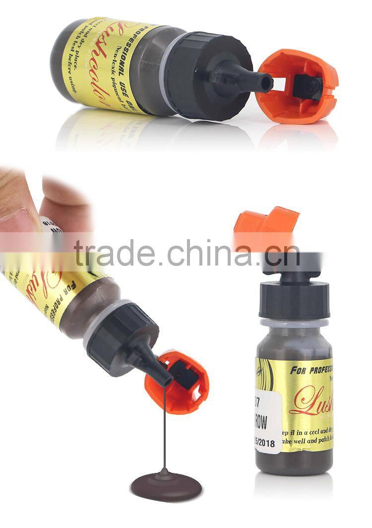 LUSHCOLOR Permanent Makeup Ink Pigment Best Sell Eyebrow Tattoo Ink