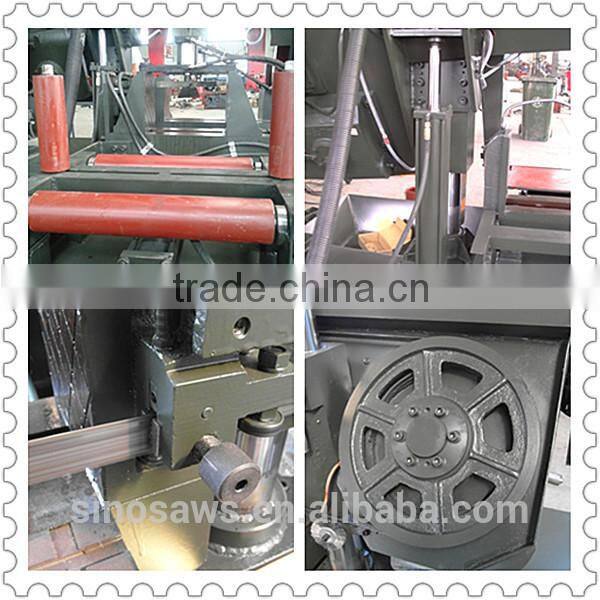 Double column higher stability hydraulic quality GZ-4240/65 portable sawmill used