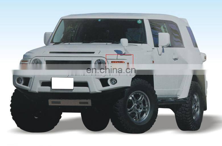 Various colors Headlamp Cover for FJ Cruiser 2007+ ABS car decoration front&rear light cover for FJ Cruiser