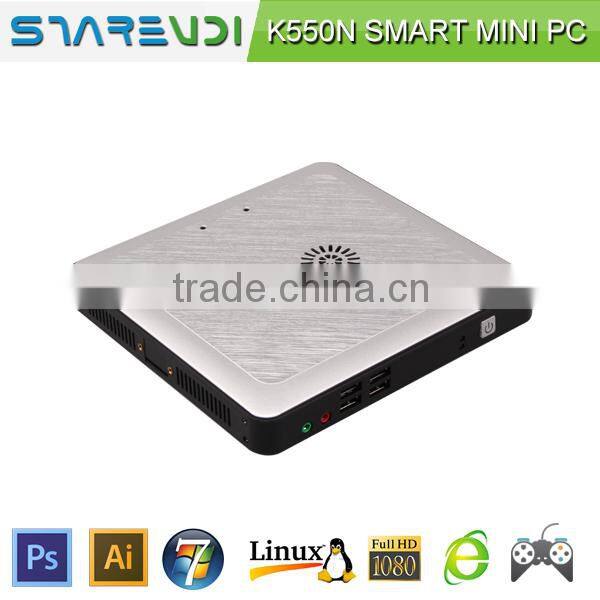 Sharevdi Excellent High end mini pc K550N Intel I5 desktop USB 3.0 SSD/HDD