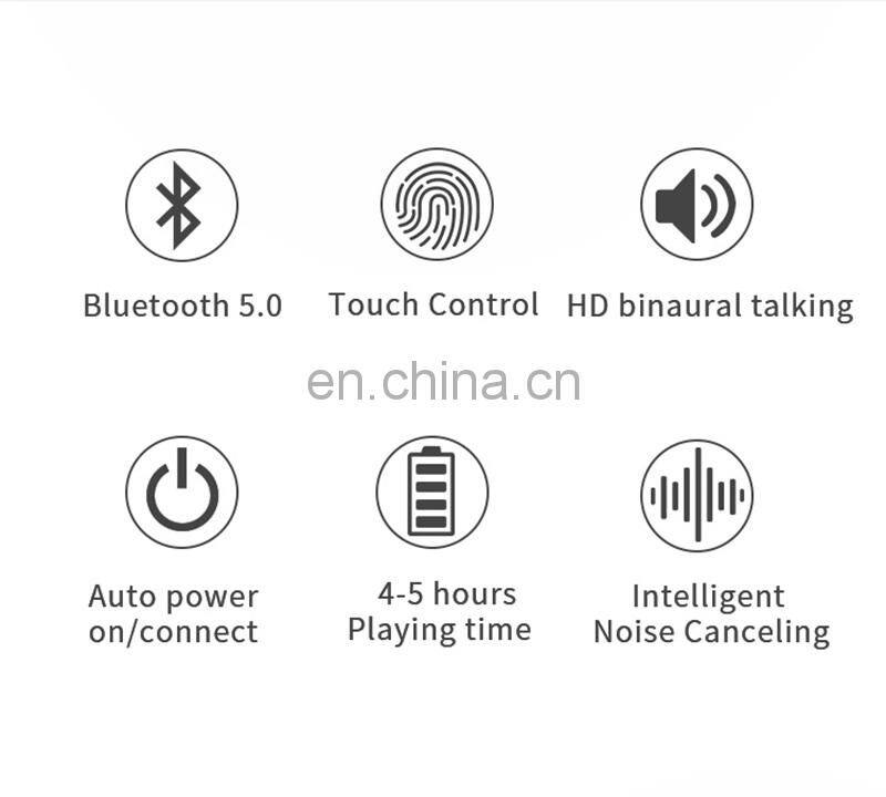 Amazon hot sale i9x Tws 5.0 touch control gaming headphones earbuds wireless earphone