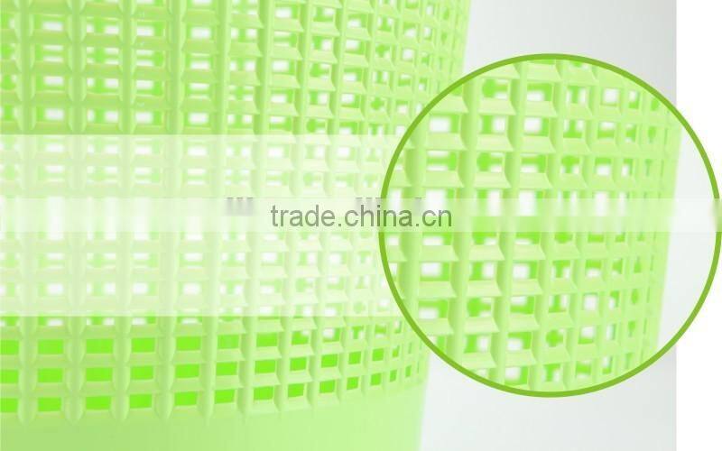 Callia colourful Plastic wastepaper baskets/ Mesh wastepaper basket