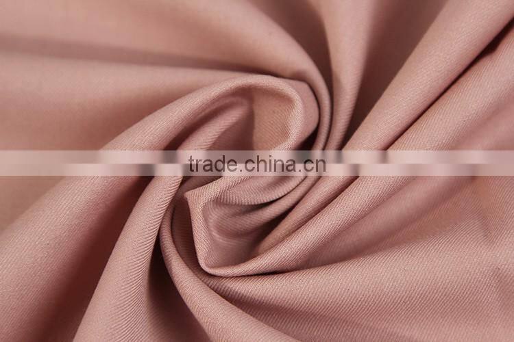 wholesale hot high quality 260g tr twill women softtextile suit lining dyeing fabric