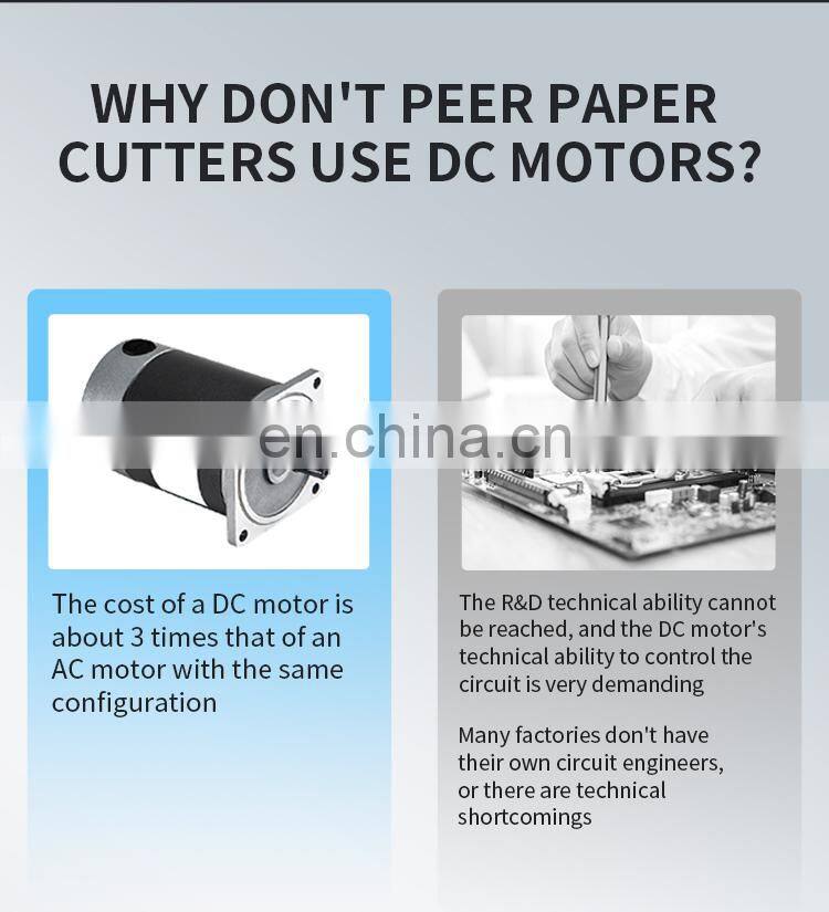CM460X Samsmoon Office Using Electric Control A3 Paper Cutter Cutting Machine Automatic