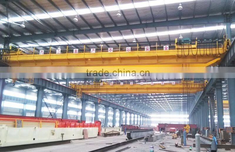 Double girder 32 ton overhead crane
