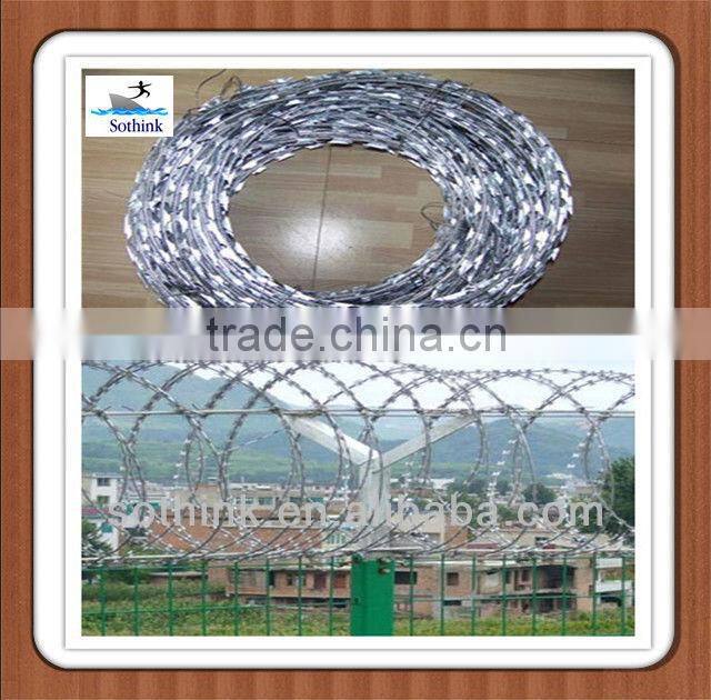 Concertina razor barbed wire