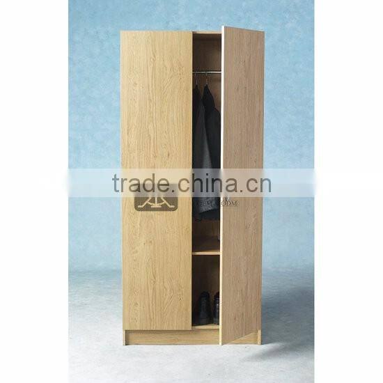WD-004 Custom 2 Doors Wardrobe For Home