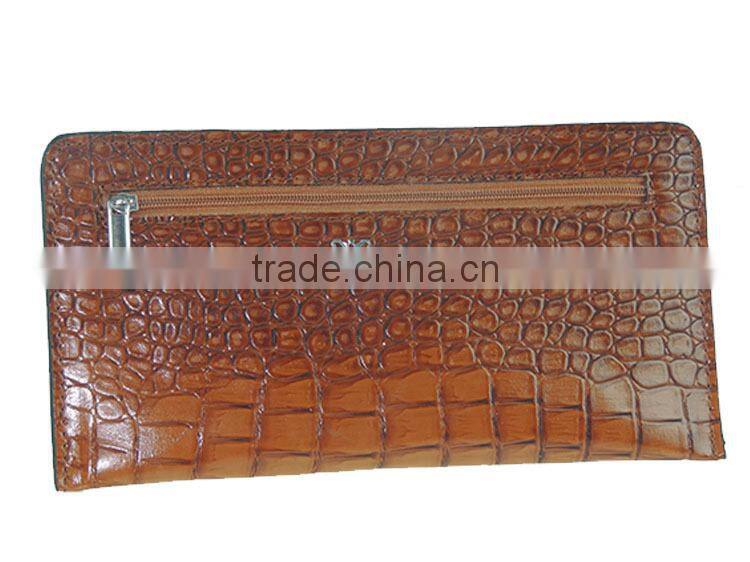 plain and convenient leather lady coin purse