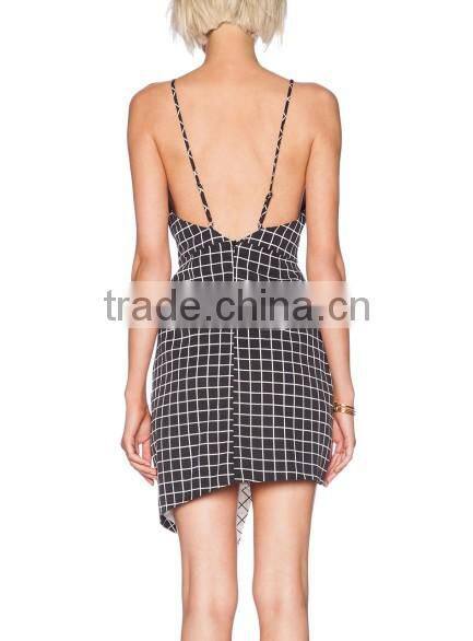 2015 Customized Plus Size dress Wholesale printed Women casual dress