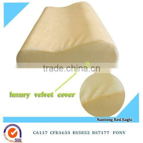 medical memory foam pillow/ adult neck pillow/ sponge pillow for travel