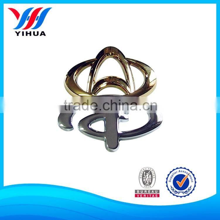 Custom chrome car emblem badge logo / high quanlity abs auto emblems