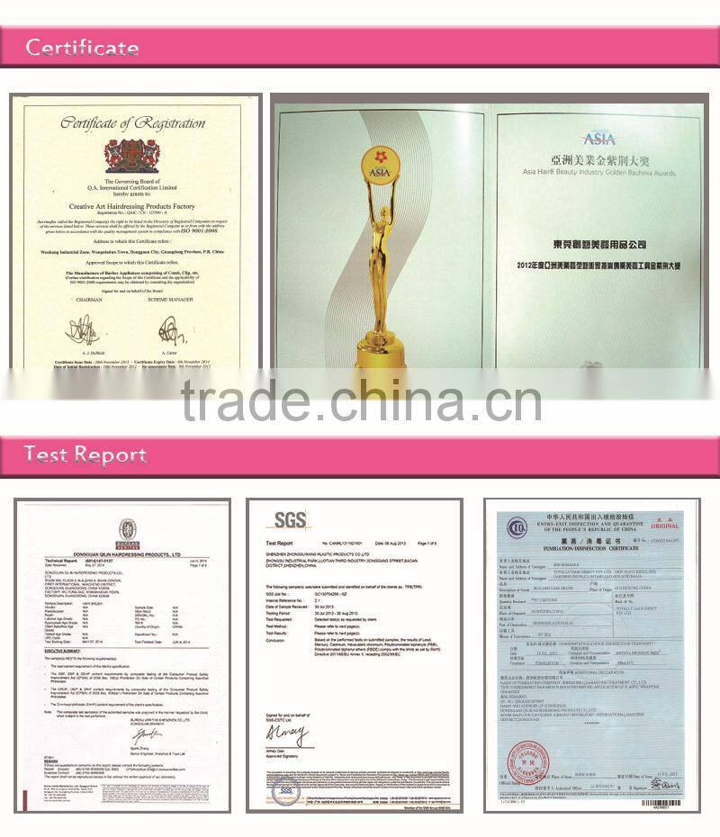 TPR rubber coating hair brush set factory