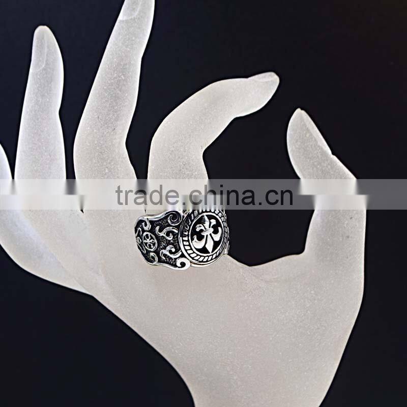 beautiful finger ring 316l stainless steel gothic fashion rings