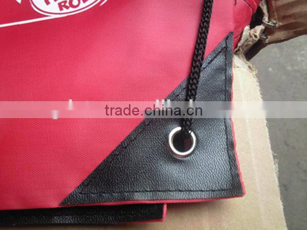 2016 wholesale custom printing cheap polyester drawstring bag