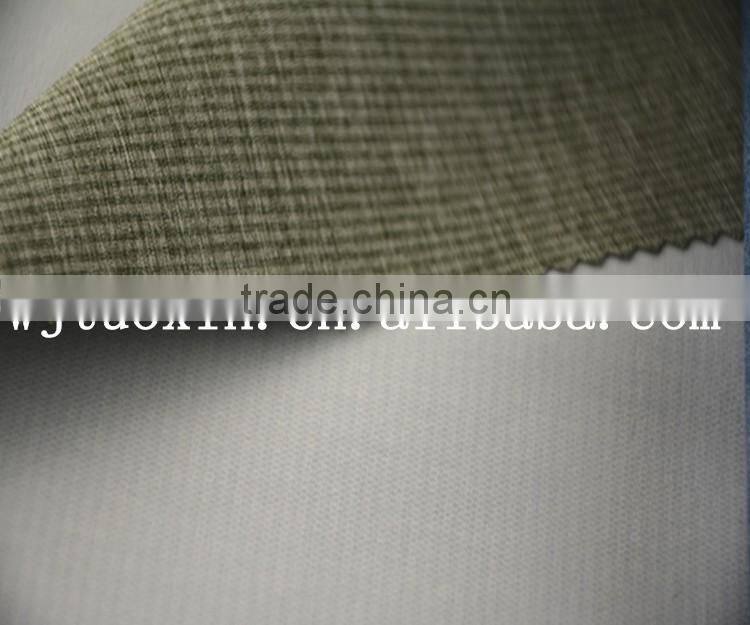 50D cationic polyester bonded softshell fabric