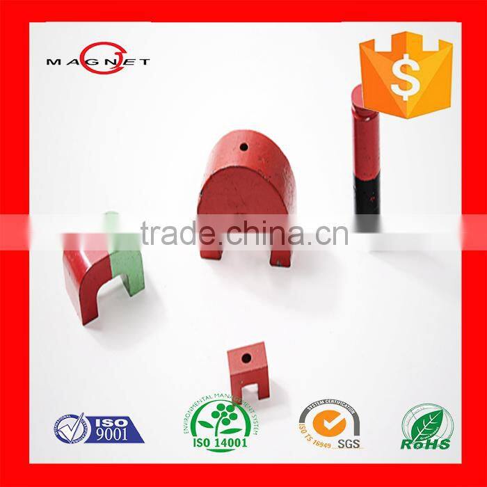 customized sintered U-shaped Alnico magnet moto