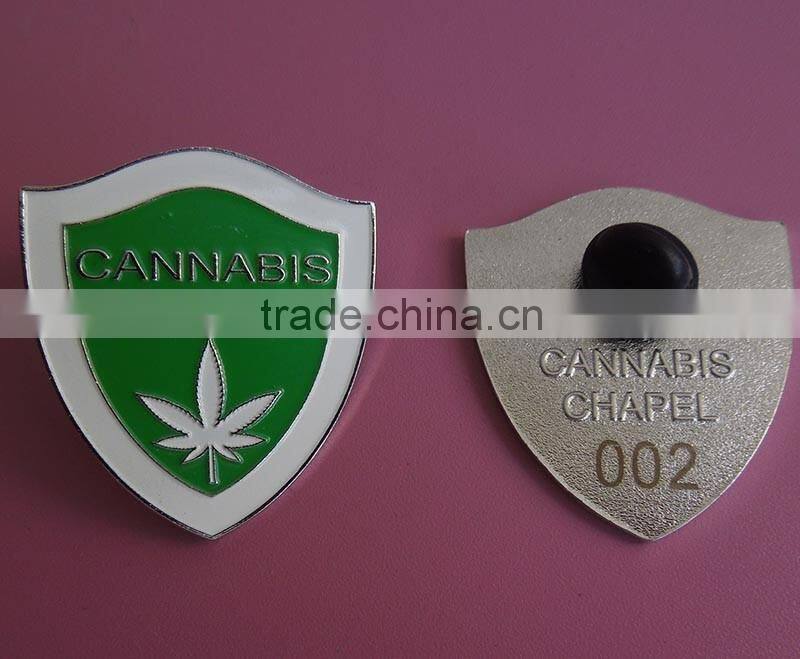 Hot selling cheap custom colorful metal badge EXW pin badge