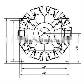 10 head multihead weigher
