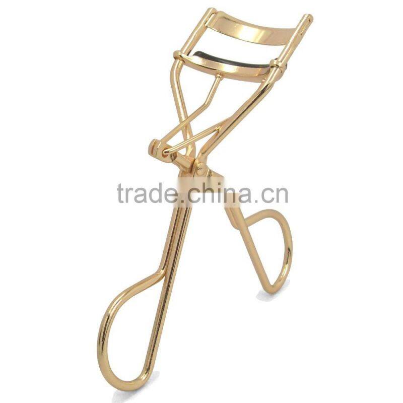 Deluxe Cosmetic tool Metal Eyelash Curler/eyelash curler quality