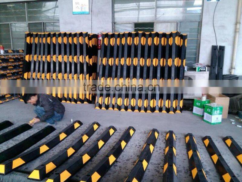 Highly Visible Australia Standard 165cm Rubber Car Stop