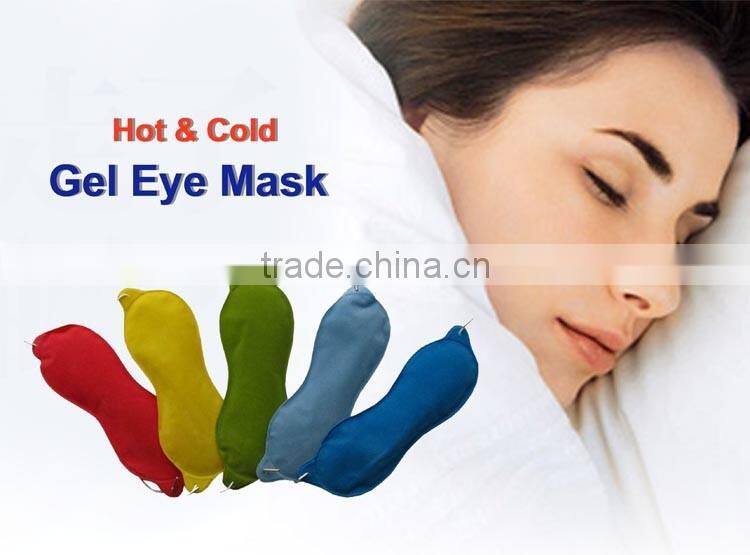 Soft gel eye hot cold mask / top selling cooling eye mask