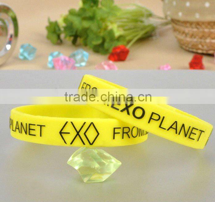 Most popular silicone slap bracelets promotion gift