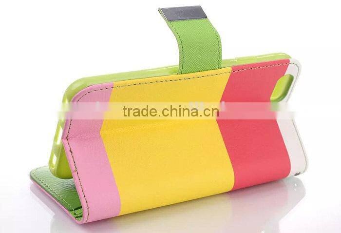 Cell Phone Print Leather Case For Moto G 2nd Generation