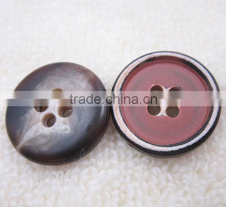 Sedex Audited Factory 2 Pillar burnt rim 4 holes urea button, urea button