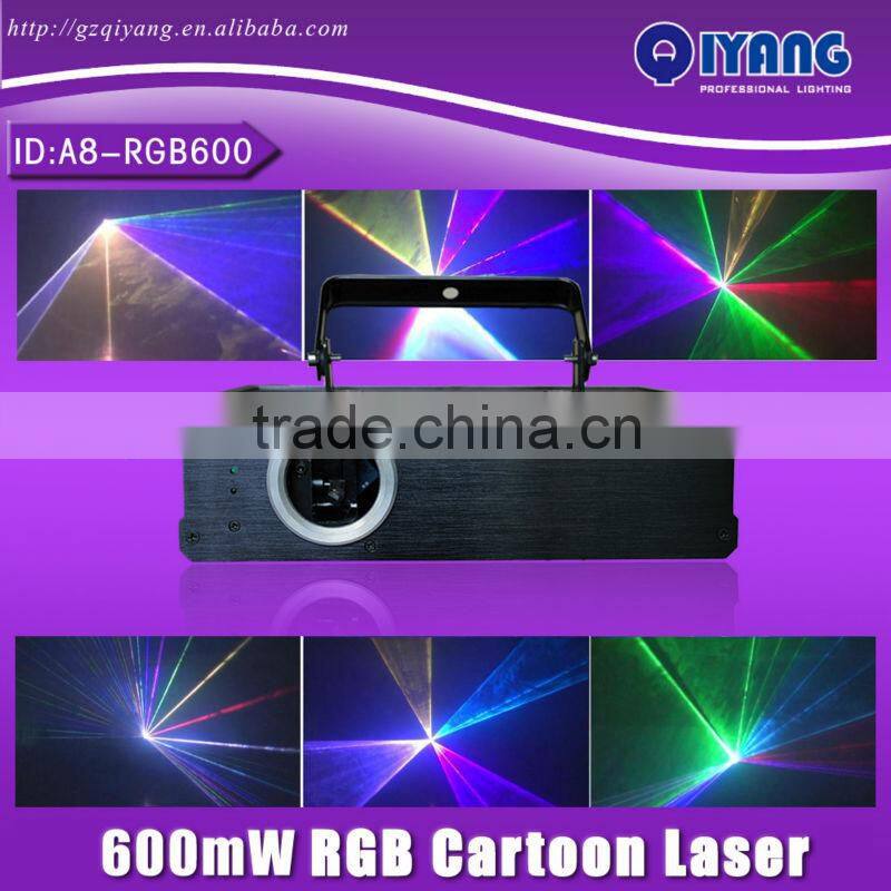 New creative 600mw ILDA RGB animation cheap disco laser