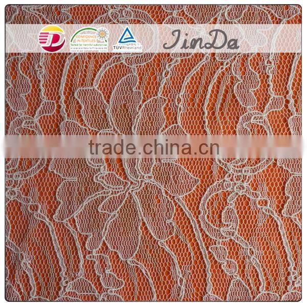 Top seller white high quality material cotton lace for all kinds of shirts