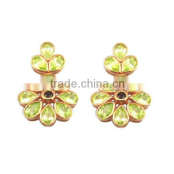 Colorful CZ Fashion Jewelry Set