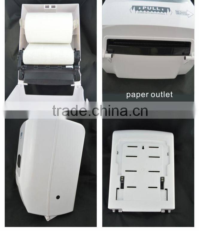 wholesale plastic toilet auto cut paper towel dispenser