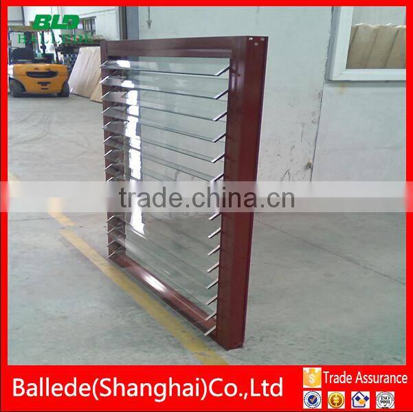 price of glass louver